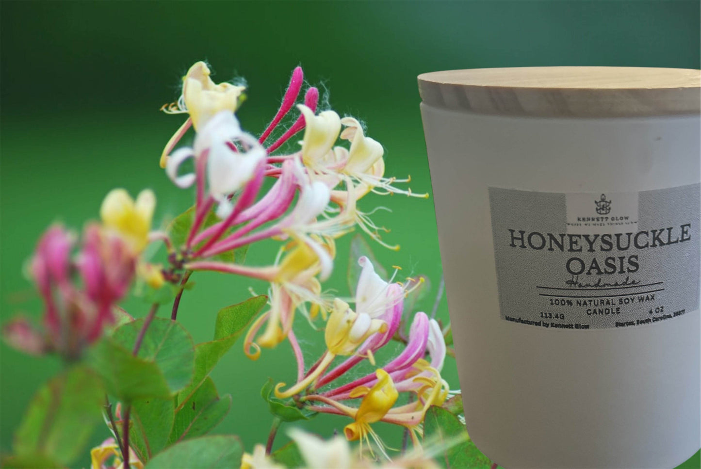 Honeysuckle Candle - Kennett Glow