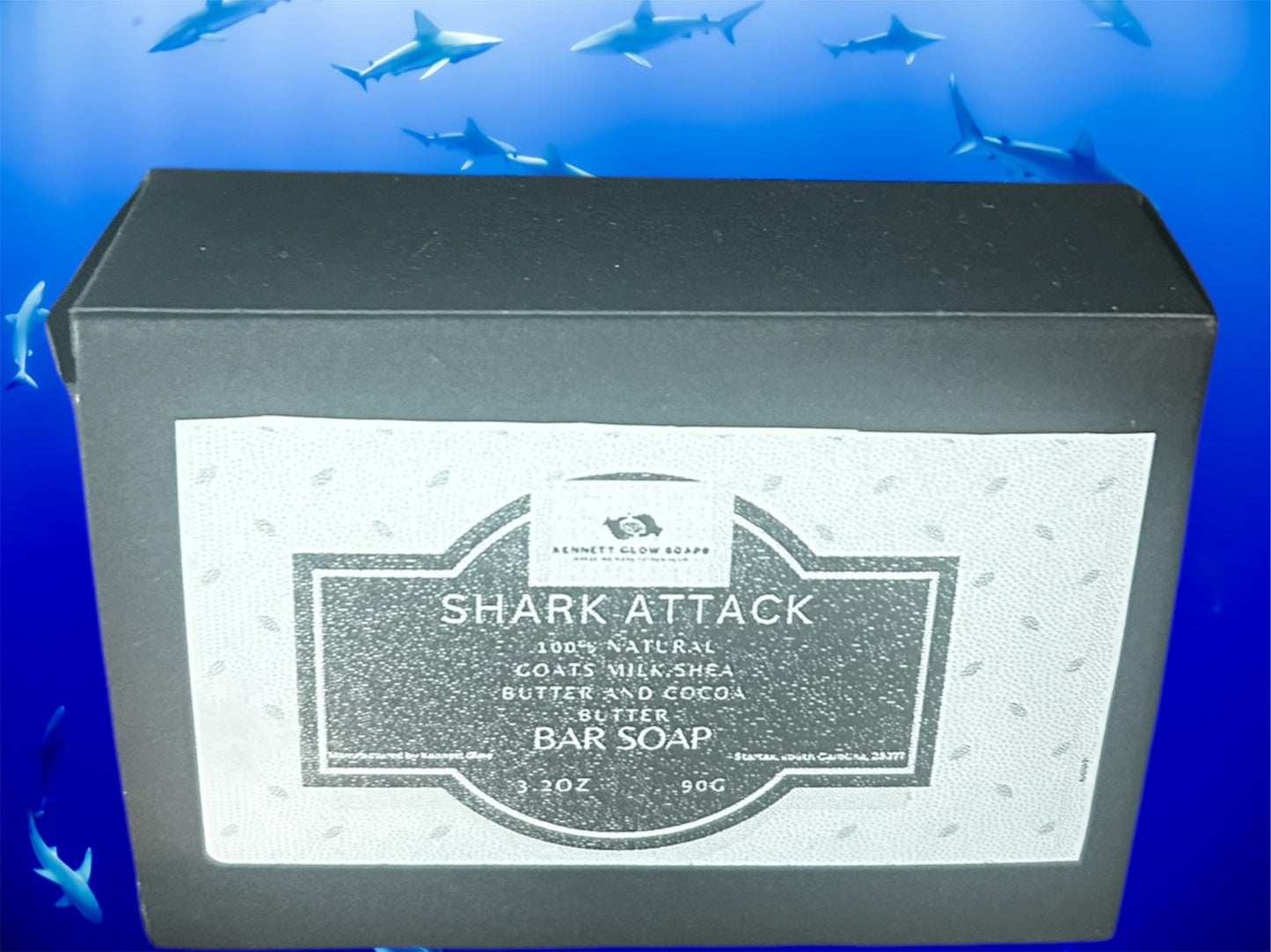 Shark attack soap