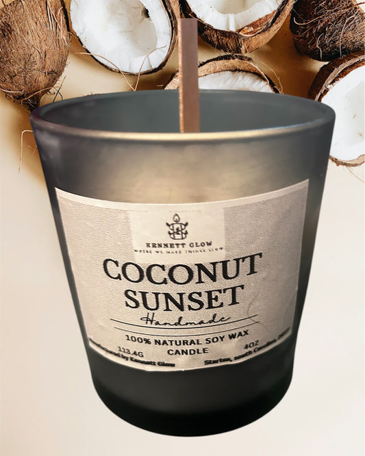 Coconut Sunset candle